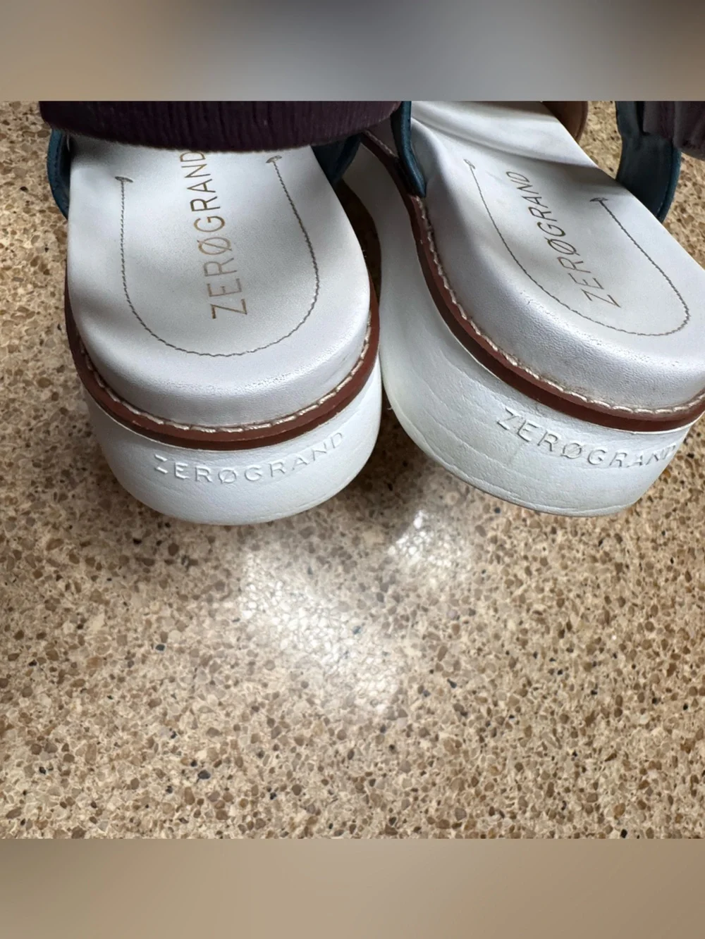 Cole Haan ZeroGrand Women’s Casual Multi-Color Leather Slingback Sandals